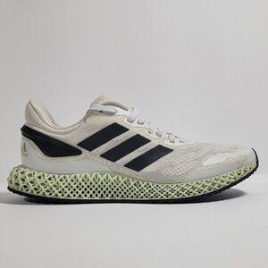 Adidas 4D Run 1.0 Women’s 8.5 / Men’s 7 White Black Signal Green EG6294